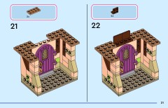 LEGO 43246 instructions page 21 – build guide