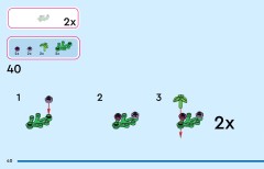 LEGO 43246 instructions page 40 – build guide