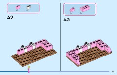LEGO 43246 instructions page 43 – build guide