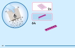 LEGO 43246 instructions page 60 – build guide
