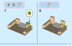 LEGO 43246 instructions page 9 – build guide