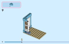 LEGO 43246 instructions page 10 – build guide