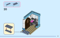 LEGO 43246 instructions page 21 – build guide