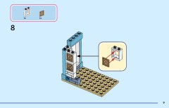 LEGO 43246 instructions page 9 – build guide