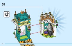 LEGO 43246 instructions page 54 – build guide