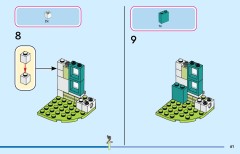 LEGO 43246 instructions page 61 – build guide