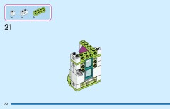 LEGO 43246 instructions page 70 – build guide