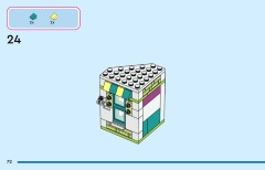 LEGO 43246 instructions page 72 – build guide