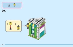 LEGO 43246 instructions page 74 – build guide