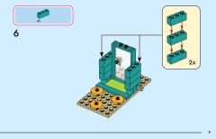LEGO 43246 instructions page 9 – build guide