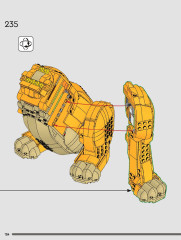 LEGO 43247 instructions page 124 – build guide