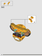LEGO 43247 instructions page 176 – build guide