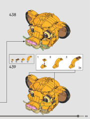LEGO 43247 instructions page 203 – build guide