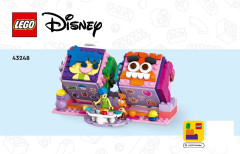 LEGO 43248 instructions page 1 – build guide