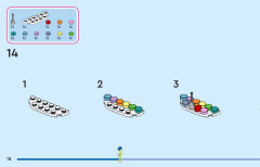 LEGO 43248 instructions page 18 – build guide