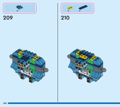 LEGO 43249 instructions page 100 – build guide