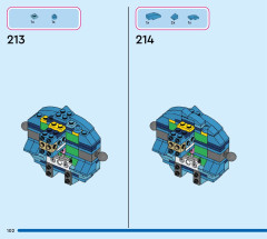 LEGO 43249 instructions page 102 – build guide