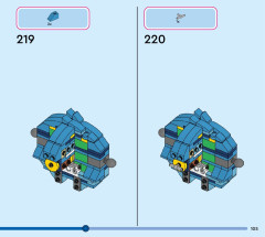 LEGO 43249 instructions page 105 – build guide