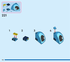 LEGO 43249 instructions page 106 – build guide