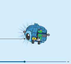 LEGO 43249 instructions page 107 – build guide