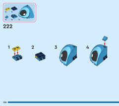 LEGO 43249 instructions page 108 – build guide
