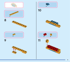 LEGO 43249 instructions page 11 – build guide