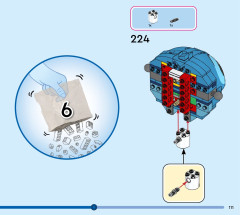 LEGO 43249 instructions page 111 – build guide