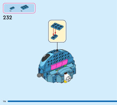 LEGO 43249 instructions page 116 – build guide