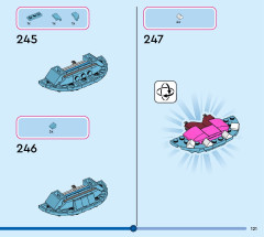 LEGO 43249 instructions page 121 – build guide