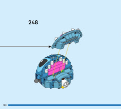 LEGO 43249 instructions page 122 – build guide