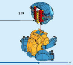 LEGO 43249 instructions page 123 – build guide