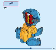 LEGO 43249 instructions page 125 – build guide