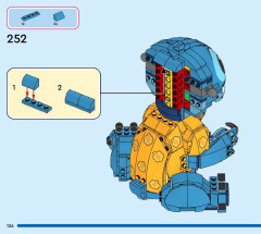LEGO 43249 instructions page 126 – build guide