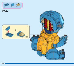 LEGO 43249 instructions page 128 – build guide