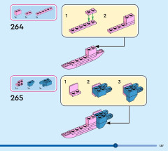 LEGO 43249 instructions page 137 – build guide