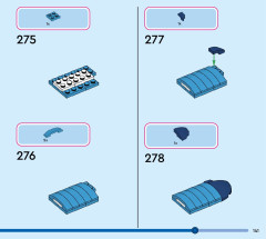 LEGO 43249 instructions page 141 – build guide