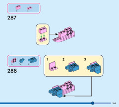 LEGO 43249 instructions page 145 – build guide