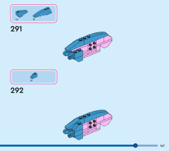 LEGO 43249 instructions page 147 – build guide