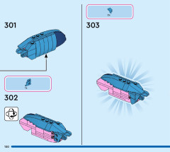 LEGO 43249 instructions page 150 – build guide