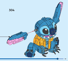 LEGO 43249 instructions page 151 – build guide