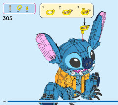 LEGO 43249 instructions page 152 – build guide