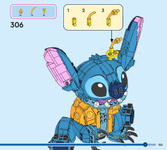 LEGO 43249 instructions page 153 – build guide