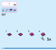 LEGO 43249 instructions page 154 – build guide
