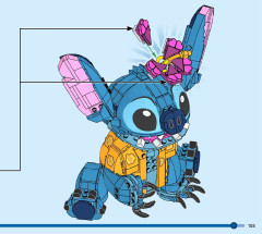 LEGO 43249 instructions page 155 – build guide