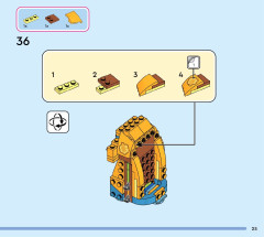 LEGO 43249 instructions page 25 – build guide
