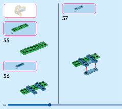 LEGO 43249 instructions page 34 – build guide