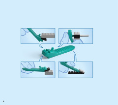 LEGO 43249 instructions page 4 – build guide