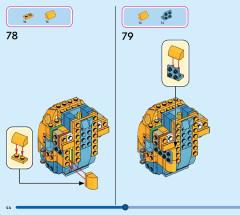 LEGO 43249 instructions page 44 – build guide