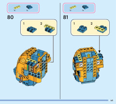 LEGO 43249 instructions page 45 – build guide