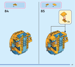LEGO 43249 instructions page 47 – build guide